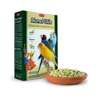 Padovan Blanc patee - мека хранителна добавка за зърноядни птици. 300 гр