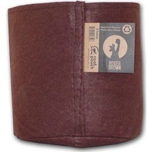 Root Pouch Boxer 8 l hnědý textilní květináč 21x21 cm