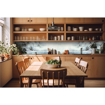 DIMEX ART s. r. o Фототапет за кухня - картина с водопад 420 x 60 см