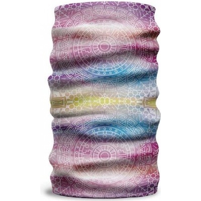 Matt unisex šátek 5820 Scarf Coolmax Eco mandala-993 růžová