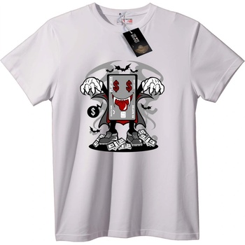 NOONEBRAND Тениска Вампирски Пари - L, White