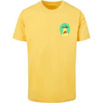 Mister Tee Тениска Ufo Pizza Tee taxi yellow XXLUB-MT1621-02704 - Черен, размер L