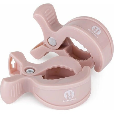 PETITE&MARS Štipec Peg 2 ks Rose