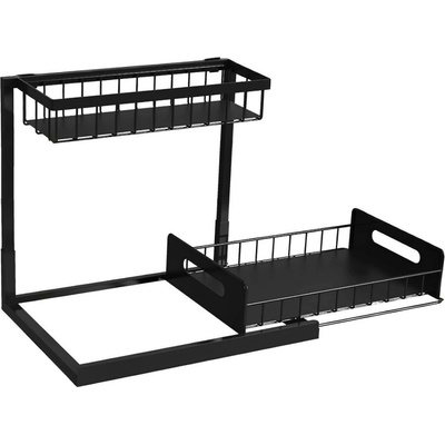 Organizér pod drez/umývadlo SKVELER, s vysúvateľnou policou