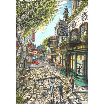 Grafika - Puzzle The City of Arts - 1 000 piese