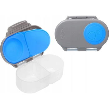 b.box svačinový box malý modrý/šedý