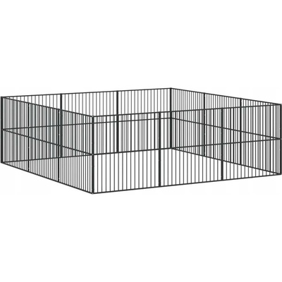 VidaXL Kovová Kotec 1 x 1 x 1 cm