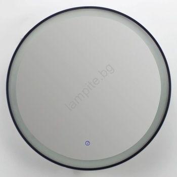 Brilagi Brilagi-LED огледало с димер, подгряване и подсветка ALU PRO LED/18W/230V диам. 60 см IP44 черно (BG2892)