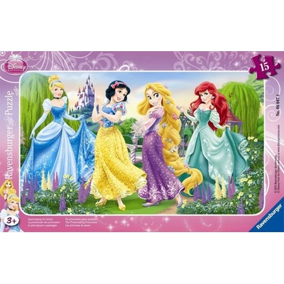 Ravensburger Jigsaw 15 dielov Frame Princesses Walk