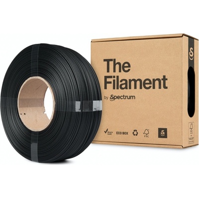Spectrum TF-24114, ReFill PETG CF, 1.75mm, BLACK, 1kg