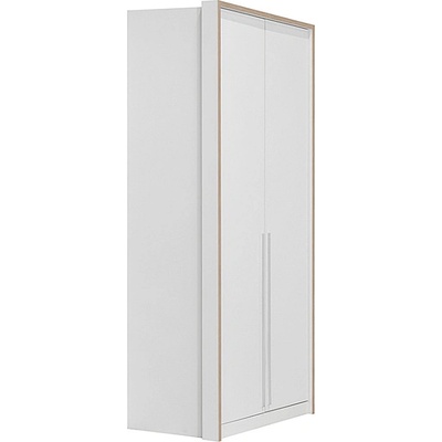 Matis Гардероб kaliopa 2v2f дъб премиум / бяло