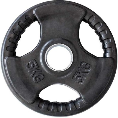 HMS TRI GRIP Pogumovaný olympijský kotúč 5 kg 50mm