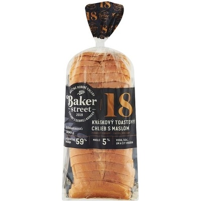 Baker Street Kváskový toastový chlieb s maslom 500 g