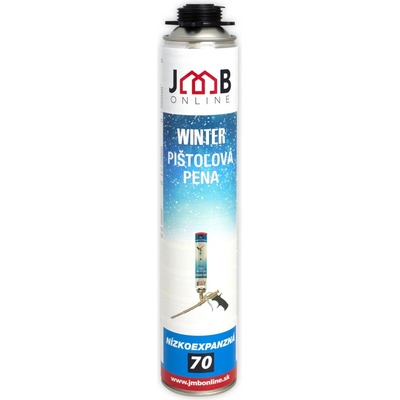 JMB WINTER Zimná montážna nízkoexpanzná polyuretanová pena pištoľová 830 ml