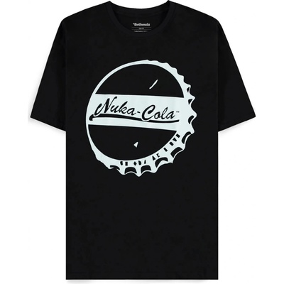 Fallout Black Nuka-Cola Men's Short Sleeved T-shirt Black