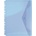 DONAU Калъф за документи a4, pp, патент, с щипка, donau, син 8540001pl-10 (8540001pl-10)