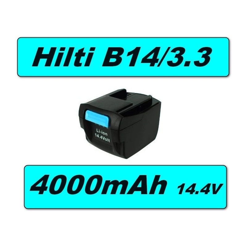 Batterie HILTI B14 14,4V 4000mAh Li-Ion – Régénérée, Testée Et Fonctionnelle