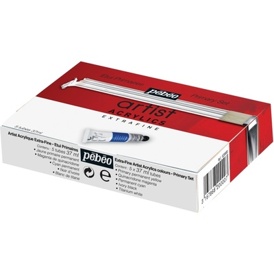 Pébéo Artist Комплект акрилни бои 5 x 37 ml (820000)