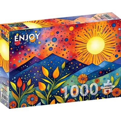 ENJOY Déšť při západu slunce 1000 dílků
