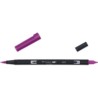 Tombow Маркер Tombow ABT Dual Brush 665 лилав (ABT-665)