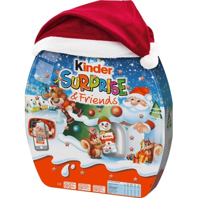 Kinder adventní kalendář s čepicí 370g – Zbozi.Blesk.cz