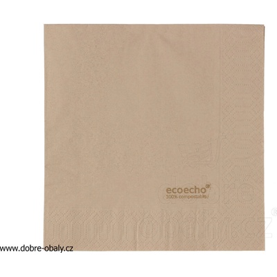 Duni ubrousky 3V Eco Echo 250ks 33x33cm