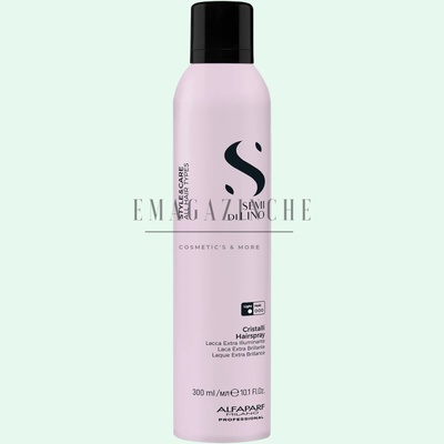 Alfaparf Professional Milano Alfaparf Professional Лак за коса с допълнителен блясък и лека фиксация 300 мл. Semi Di Lino Style&Care Cristalli Hairspray (031614368)