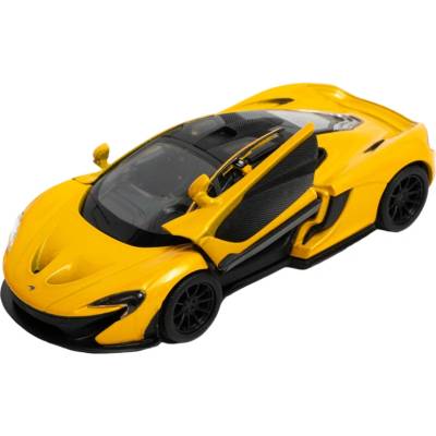 Kinsmart Метална количка Kinsmart - McLaren P1, 1: 36, жълта (58118)