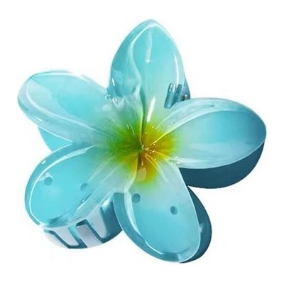 Skřipec do vlasů - modrá květina – Hledejceny.cz