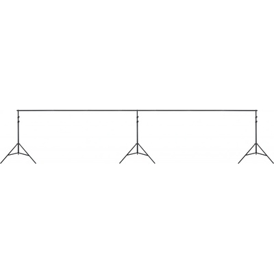 Phototools Extra široká 6m konstrukce pro uchycení fotografického pozadí se skládací středovou tyčí – Zboží Mobilmania