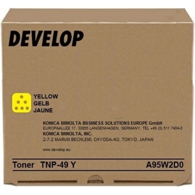 Develop TNP-49Y A95W2D0 жълт (yellow) оригинален тонер (A95W2D0)