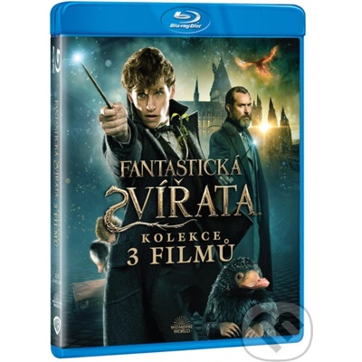 Fantastická zvířata 1-3 / Kolekce - 3 Blu-Ray 3 disky