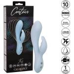 CalExotics Двоен масажор светло син California Exotics Contour Kali