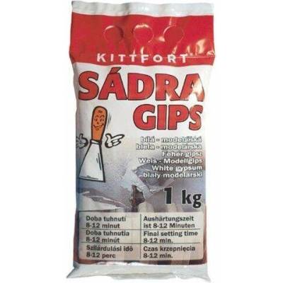 sádra 1kg KITT bílá 830404