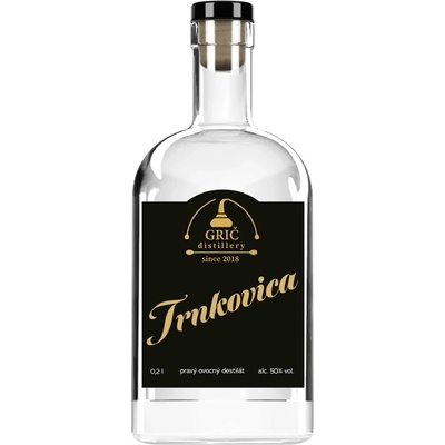 Grič Trnkovica 50% 0,2 l (čistá fľaša)