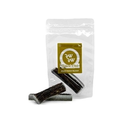 RAW RAW Jelení paroh řezaný S/2 ks/90 120 g