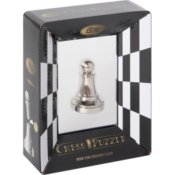 Hanayama Метален логически пъзел Hanayama - Cast Chess Pawn (473681)