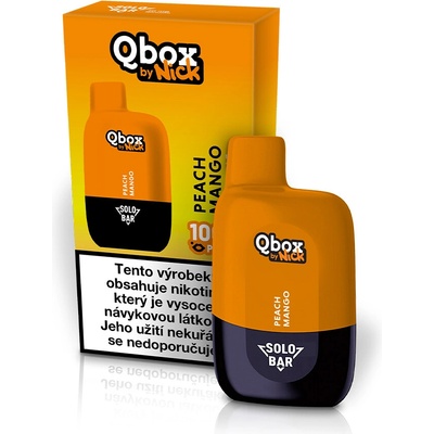Nick Qbox PEACH MANGO 20 mg 5 ks
