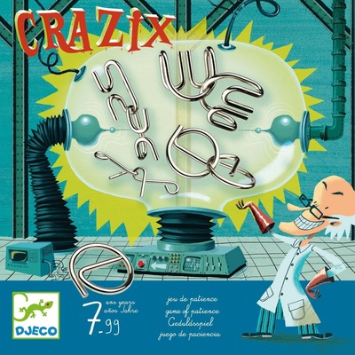 Djeco Crazix sada 5 hlavolamů
