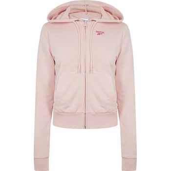 Image 1 of Reebok Суичър Reebok Women's French Terry Full-Zip Hoodie - Light Pink