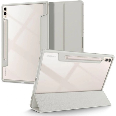 Spigen Противоударен Калъф за Samsung Tab S10 Plus/ S9 Plus 12.4", Spigen Ultra Hybrid Pro Case, Сив (ACS06836)