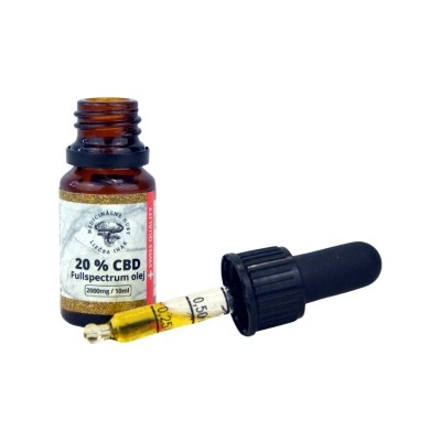Medicinálne huby Mct olej 20% CBD Full Spectrum 10 ml