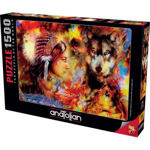 Anatolian Пъзел Anatolian - Вълчица, 1500 части (P4562)