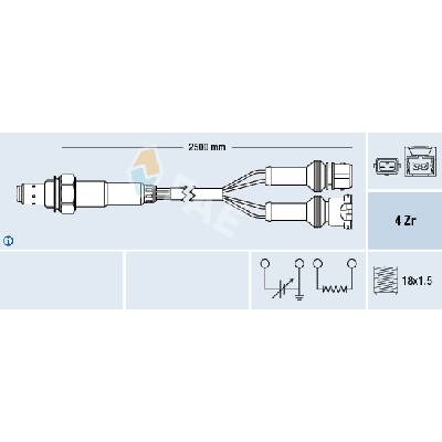 Lambda sonda FAE 77639