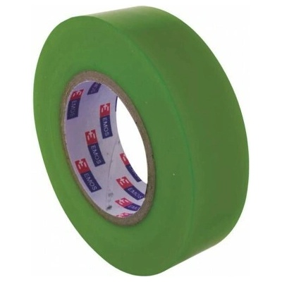 Emos Izolačná páska 19 mm x 20 m zelená 10 ks