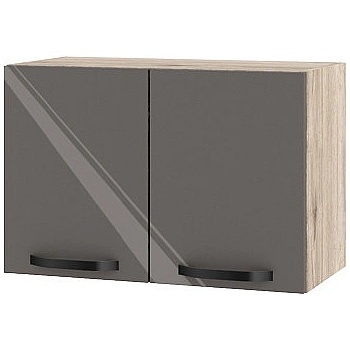 ИРИМ Горен кухненски шкаф Сити АРФ-Антрацит гланц-05-109 60 см