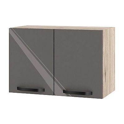 ИРИМ Горен кухненски шкаф Сити АРФ-Антрацит гланц-05-109 60 см