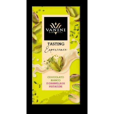 Icam Vanini Tasting bílá s pistácií a solí 75 g