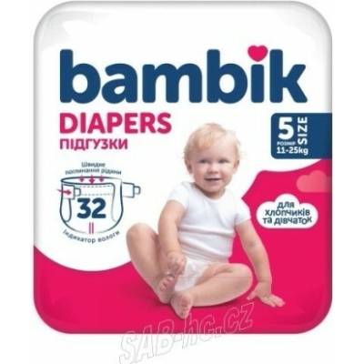 Bambik Diapers 5 11-25kg 32ks
