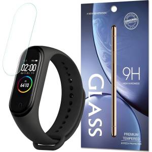 Xiaomi Темперирано защитно стъкло 9H за Xiaomi Mi Band 5/Mi Band 6 - Прозрачен KP13933